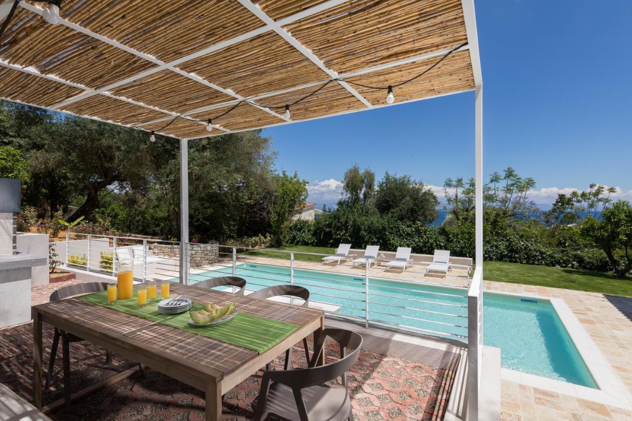 Ionian Garden Villas - Villa Sol Benitses  Exteriér fotografie