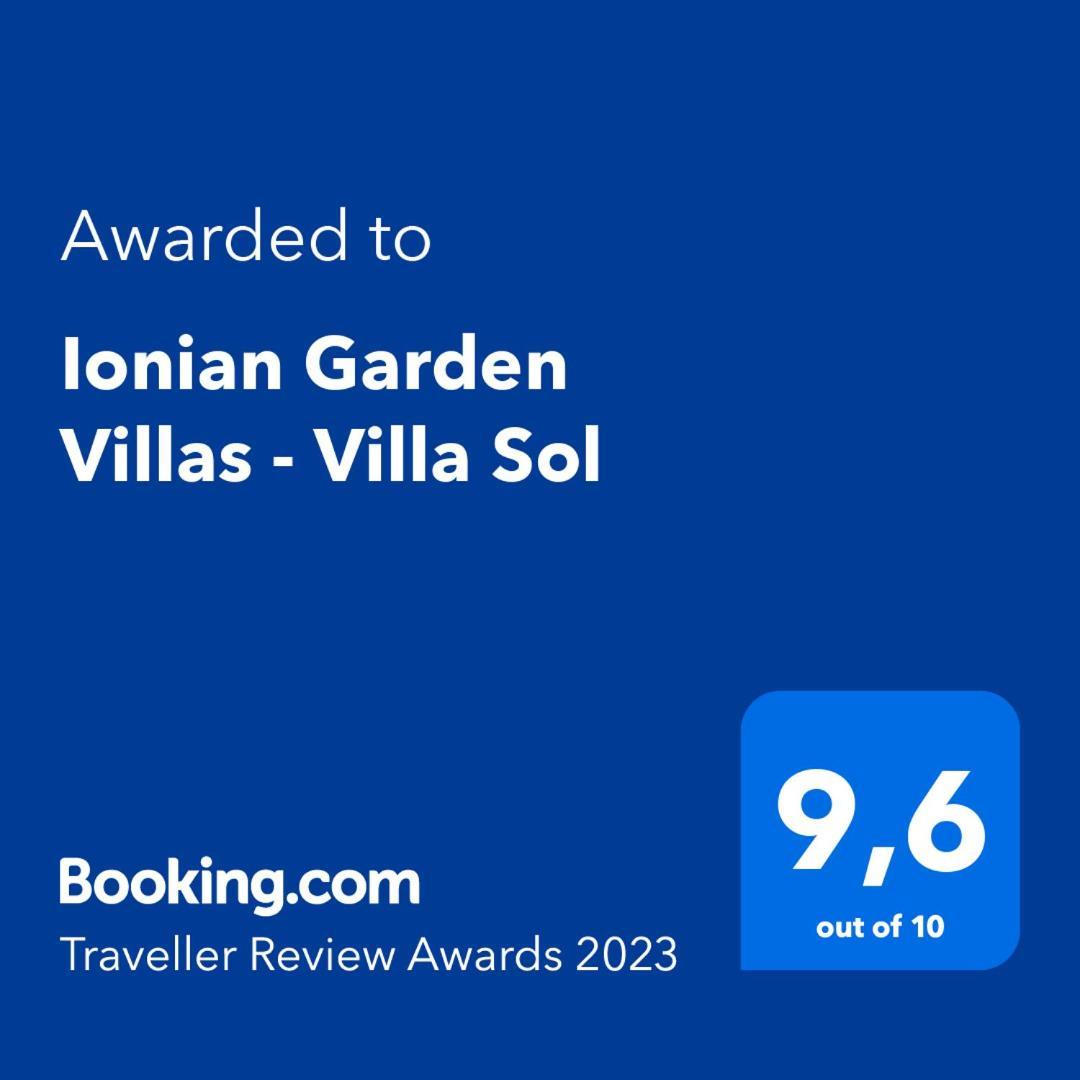 Ionian Garden Villas - Villa Sol Benitses  Exteriér fotografie